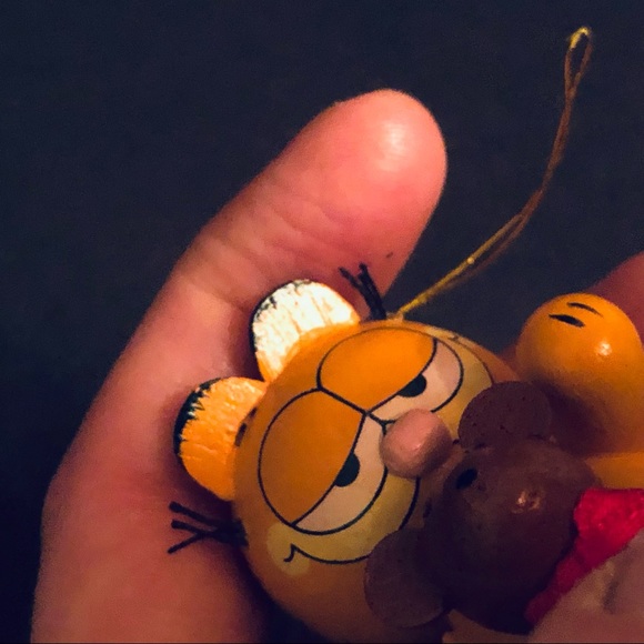 Wooden GARFIELD ornament - Picture 7 of 10
